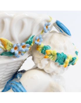 Porcelain Cherub Cup