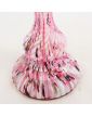 Bougeoir en Verre de Clichy Rose