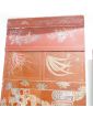 Set of 3 Red Lacquered Asian Panels