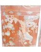 Lot de 3 Panneaux Asiatique Laqués Rouge