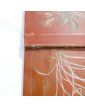 Lot de 3 Panneaux Asiatique Laqués Rouge