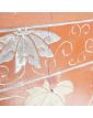 Set of 3 Red Lacquered Asian Panels