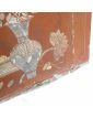 Set of 3 Red Lacquered Asian Panels