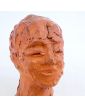 Small Terracotta Face Sculpture