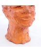 Petite Sculpture de Visage en Terre Cuite