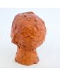 Petite Sculpture de Visage en Terre Cuite
