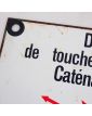 Plaque Émaillée Train SNCF Danger de Mort