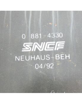 Plaque Émaillée Train SNCF Danger de Mort