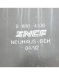 Plaque Émaillée Train SNCF Danger de Mort