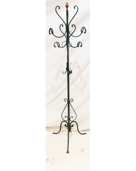 Green Wrought Iron Parrot