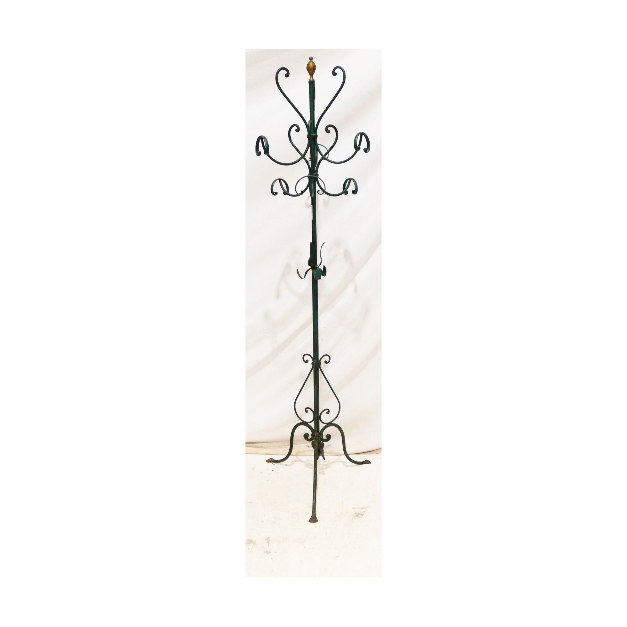 Green Wrought Iron Parrot Green Wrought Iron Parrot