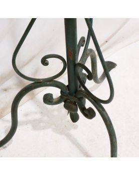 Green Wrought Iron Parrot