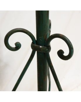 Green Wrought Iron Parrot