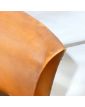 Pair of Brown Leather Bridge Armchairs