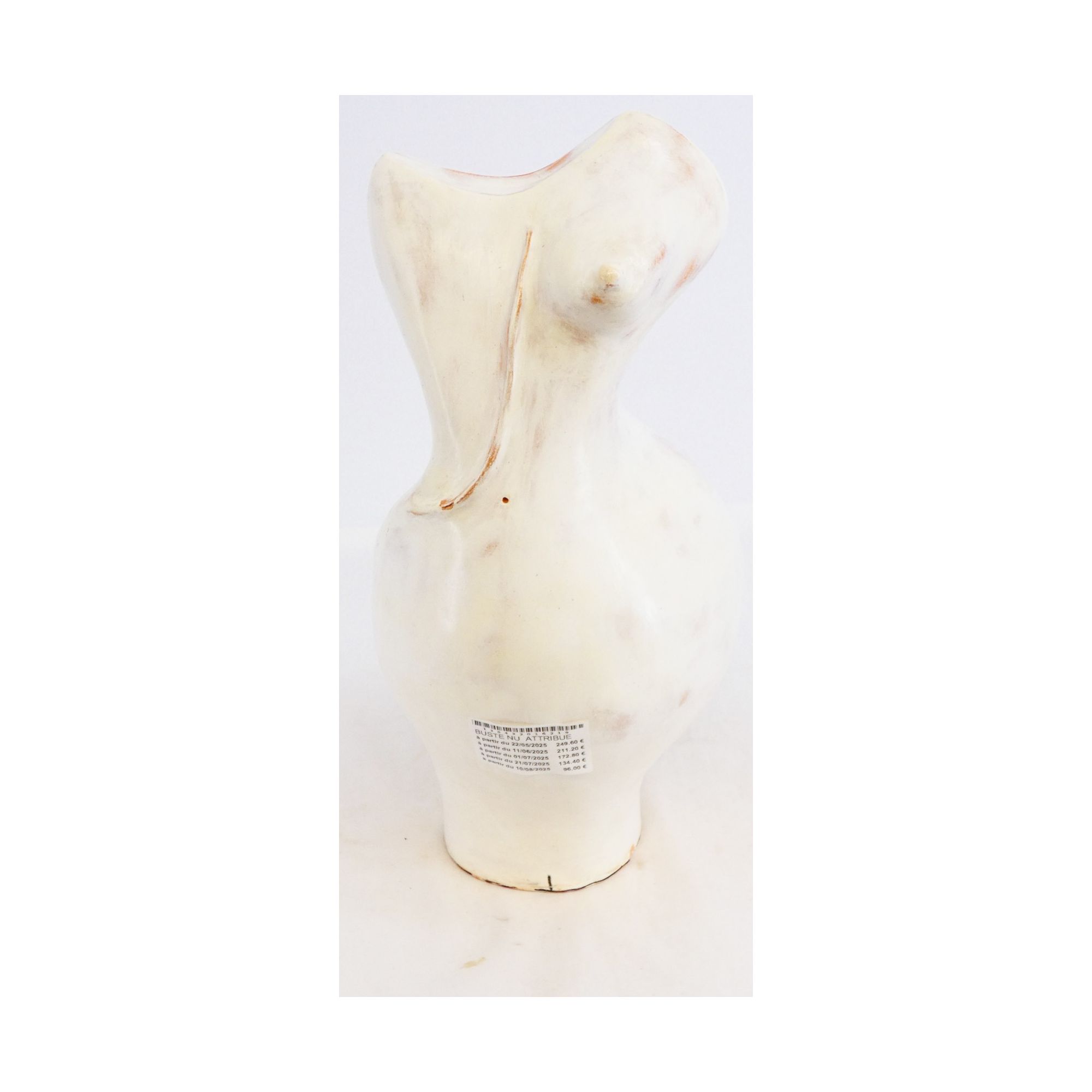 Nude Bust Attributed to Claude REITZ Nude Bust Attributed to Claude REITZ