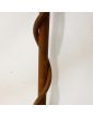 Canne Makila in Iron Forged with Pommeau in Glass
