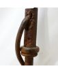Canne Makila en Fer Forgé avec Pommeau en Verre