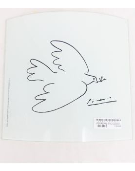 Picasso Bird Decor Estate Glassware