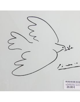 Picasso Bird Decor Estate Glassware
