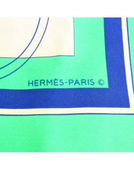 Hermès Carriage Motif Scarf