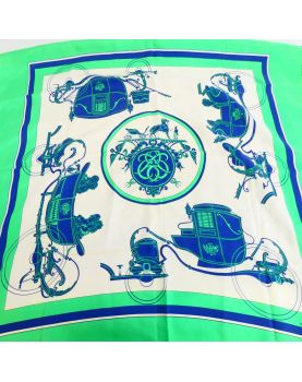 Hermès Carriage Motif Scarf