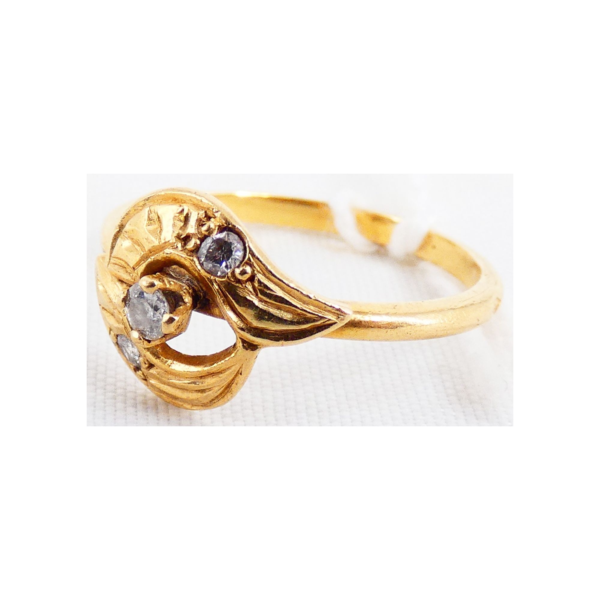 Bague en Or 18k et Brillants Bague en Or 18k et Brillants