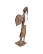 Small Subject African Warrior in Bronze