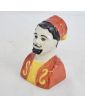 Petite Tirelire Zouave en Porcelaine Polychrome