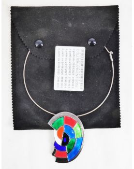 Collier en Argent Signé Sonia DELAUNAY Édition ARTCURIAL