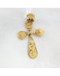 Croix Filigranée 18k Testée Sans Poinçon 3.28 Grammes