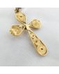 Croix Filigranée 18k Testée Sans Poinçon 3.28 Grammes