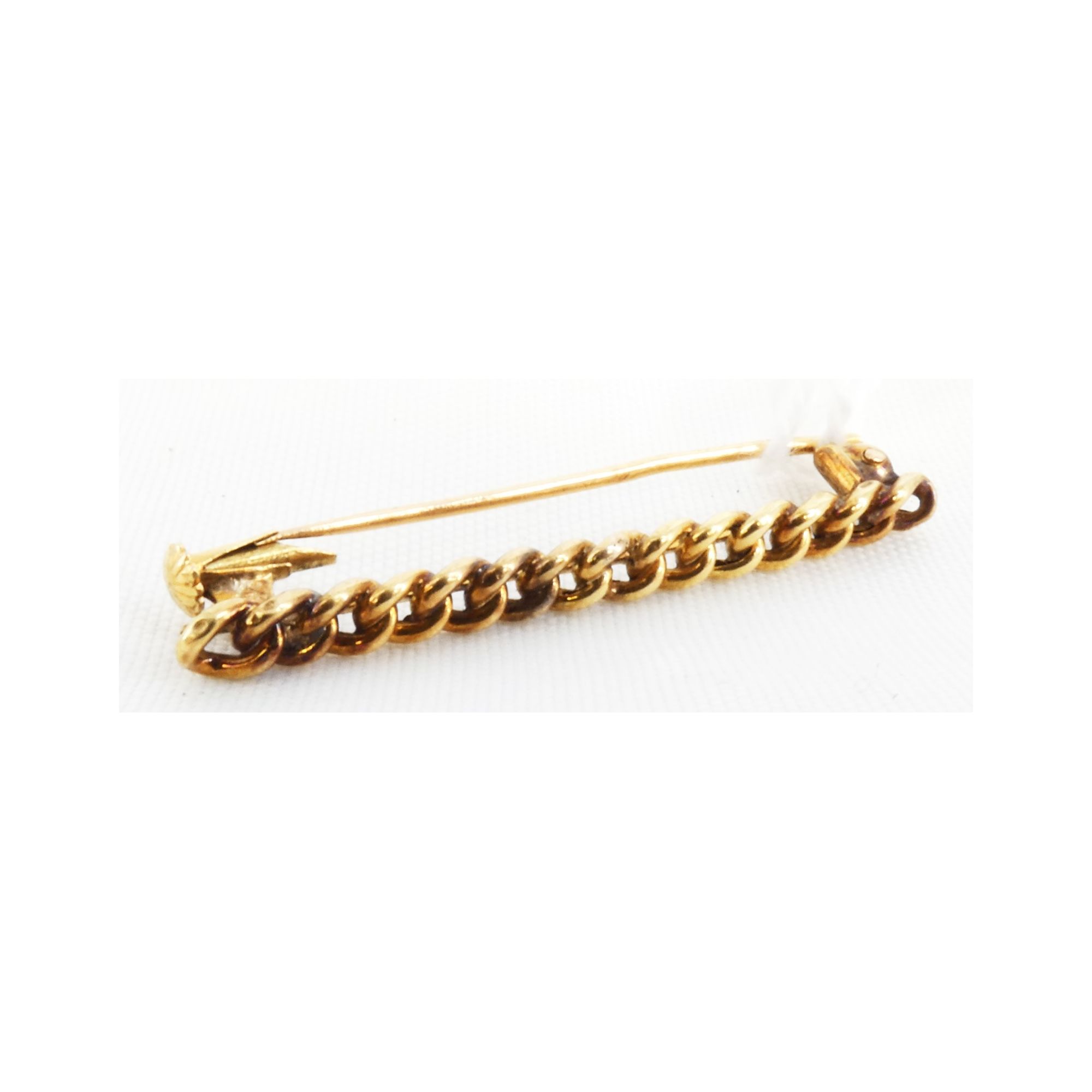 Small Barette in Gold 18k 1.18 Grams Small Barette in Gold 18k 1.18 Grams