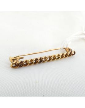 Petite Barette en Or 18k 1.18 Grammes