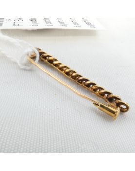 Small Barette in Gold 18k 1.18 Grams