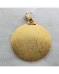 Small Virgin Medal in Gold 18k 3.67 Grams