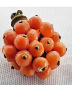 Small Coral Pendant