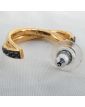 Pair of Gold Earrings Swarovski