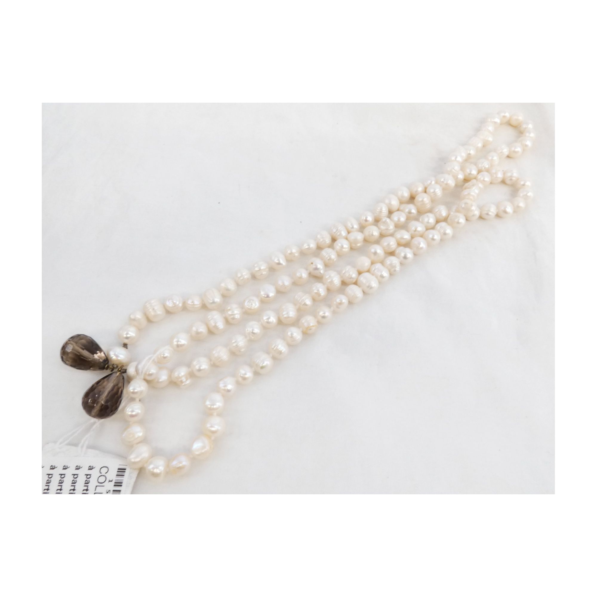 Pearl and Quartz Necklace Pearl and Quartz Necklace