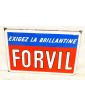 Grande Plaque Emaillée FORVIL