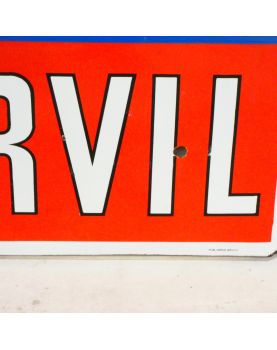 Grande Plaque Emaillée FORVIL
