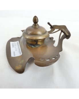 Brass Inkwell
