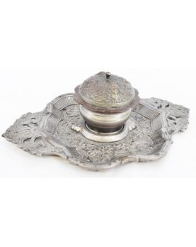 Metal Inkwell
