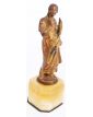 Petit Sceau Sujet de Femme en Bronze sur Support