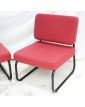 Pair of Heated Raspberry Fabric Seat Tube