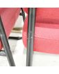 Pair of Heated Raspberry Fabric Seat Tube