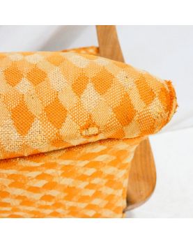 Paire de Fauteuils Tissu Orange PARKER KNOLL
