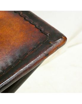 Siège Ottoman en Cuir