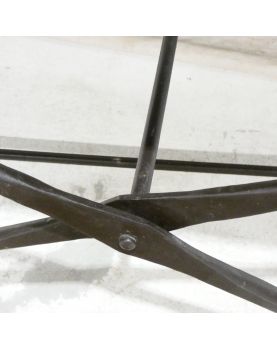 Siège Ottoman en Cuir