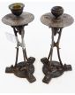 Pair of Art Nouveau Candlesticks