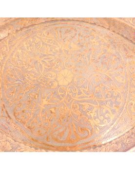 Oriental Copper Rectangular Tray